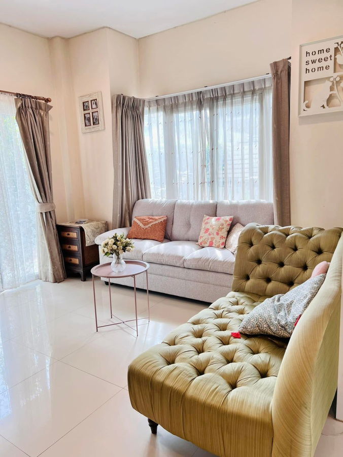 picture Single house for rent, Perfect Place Village, Sukhumvit 77, Suvarnabhumi 💛 Ready to move in. Interested? Line ID: @951qfbfi - 2/11