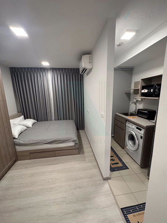 รูป ให้เช่าคอนโด พลัมคอนโด สุขุมวิท 62 อาคาร 1 ชั้น 7 สตูดิโอ ขนาด 24.00 ตรม ใกล้ Tesco Lotus อ่อนนุช - รูปที่ 4/8