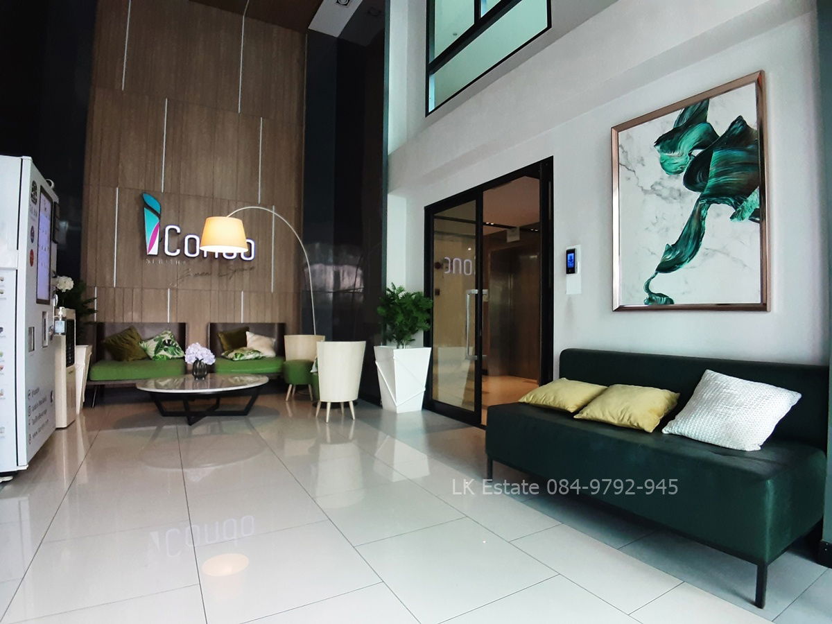 picture For Rent: ICondo Serithai Green Space, Pool view, resort style located near NIDA - 11/15