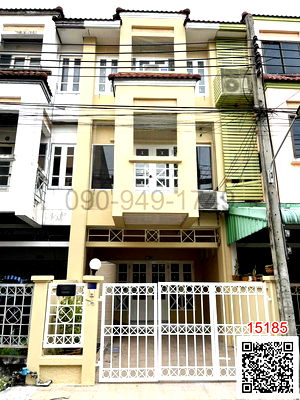 เช่าทาวน์โฮม สถานีรถไฟฟ้ามัยลาภ : เช่า ทาวน์โฮม 3 ชั้น รามอินทรา 34 แยก 10 (เลียบทางด่วนรามอินทรา) 