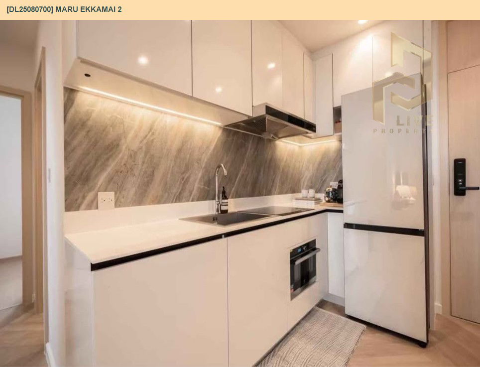 picture DL25080700 Condo for rent, MARU EKKAMAI 2 near BTS Ekkamai, ready to move in, call urgently 0656133286 LineID @655ebbvc - 8/18