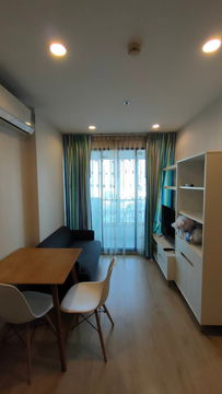 🟢Available🟢Condo for rent at Ideo Sathorn-Tha Phra. Large room, spacious balcony, fully furnished + electrical appliances, washing machine included