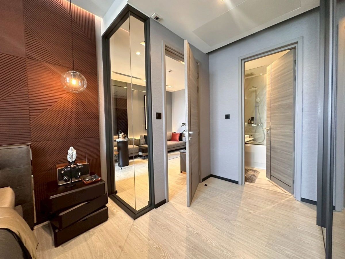 รูป ขายห้องใหม่ 1ห้องนอนราคาถูกสุดในตึก - รูปที่ 8/13