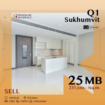🔆Available Unit ,Q1 Sukhumvit , Ultra Luxury ทำเลดี ใกล้รถไฟฟ้า BTSนานา