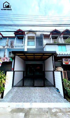 โฮมออฟฟิศ สนามบินสุวรรณภูมิ : ทาวน์โฮม 3.5 ชั้น ซอยบางปลา 12