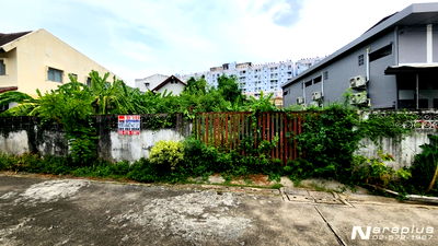 ที่ดิน ตะวันนา : 68080978 : ขายที่ดินขนาด 100 ตร.ว. ถมแล้ว พร้อมล้อมรั้ว 4 ด้าน ถนนลาดพร้าว 101 ซอย 38 ( ซอยรวมน้ำใจ 6 ) เหมาะสร้างบ้าน , อพาร์ตเมนต์ หรือ หอพัก