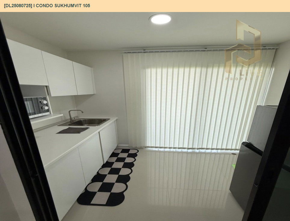 รูป DL25080725 ให้เช่าคอนโด ไอ คอนโด สุขุมวิท 105 (I CONDO Sukhumvit 105) ใกล้ BTS แบริ่ง พร้อมเข้าอยู่ โทรด่วน 0638692663 LineID @655ebbvc - รูปที่ 5/7