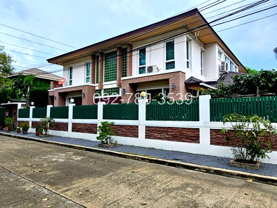 บ้านเดี่ยว กรุงเทพมหานคร : ขายบ้านเดี่ยว หมู่บ้านร่มรื่น (ราชพฤกษ์28) บ้านหลังใหญ่ ใกล้ถนนราชพฤกษ์ ทางพิเศษประจิมรัถยา