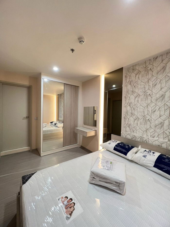 picture 📍📍New room. Just finished decorating and ready to move in, next to BTS Erawan "Aspire Prime Erawan", full central area. Near Kanchana Expressway - 2/16