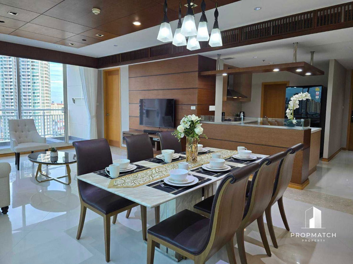 รูป ✨Flash Deal ✨ The Empire Place Sathorn ( 3Bed 3Bath 157 SQM.) แต่งครบพร้อมอยู่ !! เพียง 95,000 บาทต่อเดือน Tel.0981315848 @propmatch - รูปที่ 2/21
