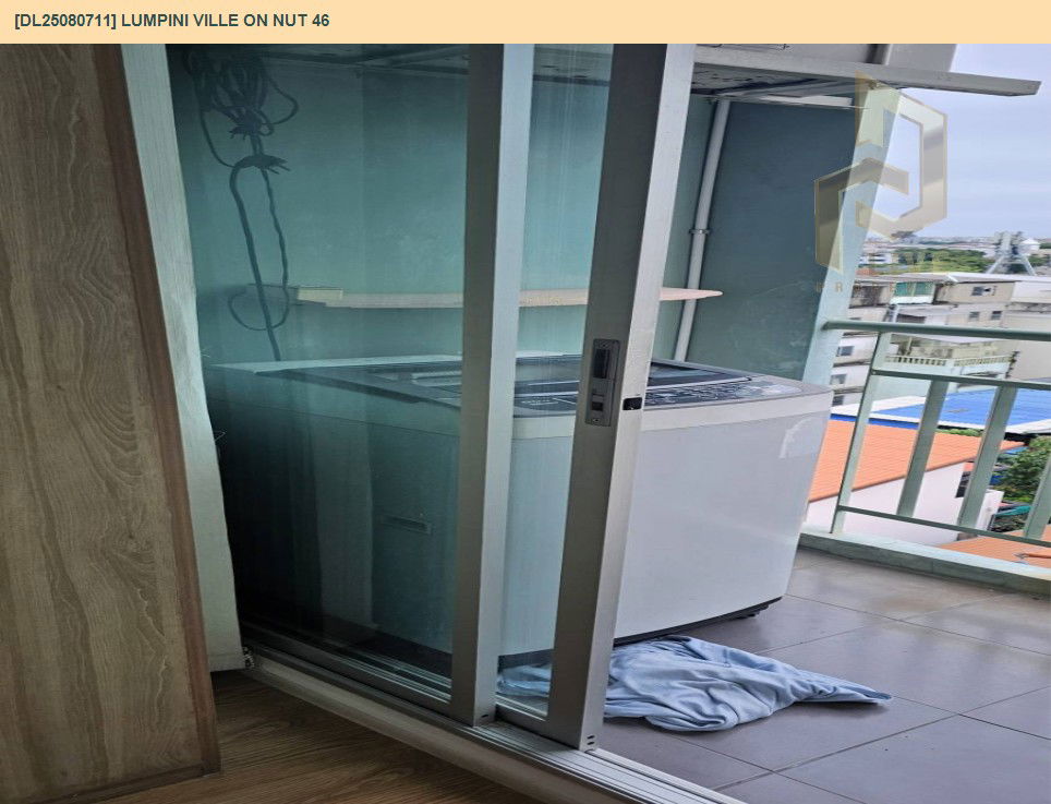 picture DL25080711 Condo for rent, Lumpini Ville On Nut 46 near BTS On Nut, ready to move in, call urgently 0656133286 LineID @655ebbvc - 7/9