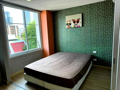 คอนโดให้เช่า : CD078 ให้เช่าคอนโด The Colory Vivid ห้วยขวาง | เดินเพียง 2-3 นาทีถึง MRT ห้วยขวาง