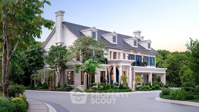 5-bed house for sale, 530 sqm, 131.3 sq wah, Narinsiri Rama 9 - Krungthep Kreetha