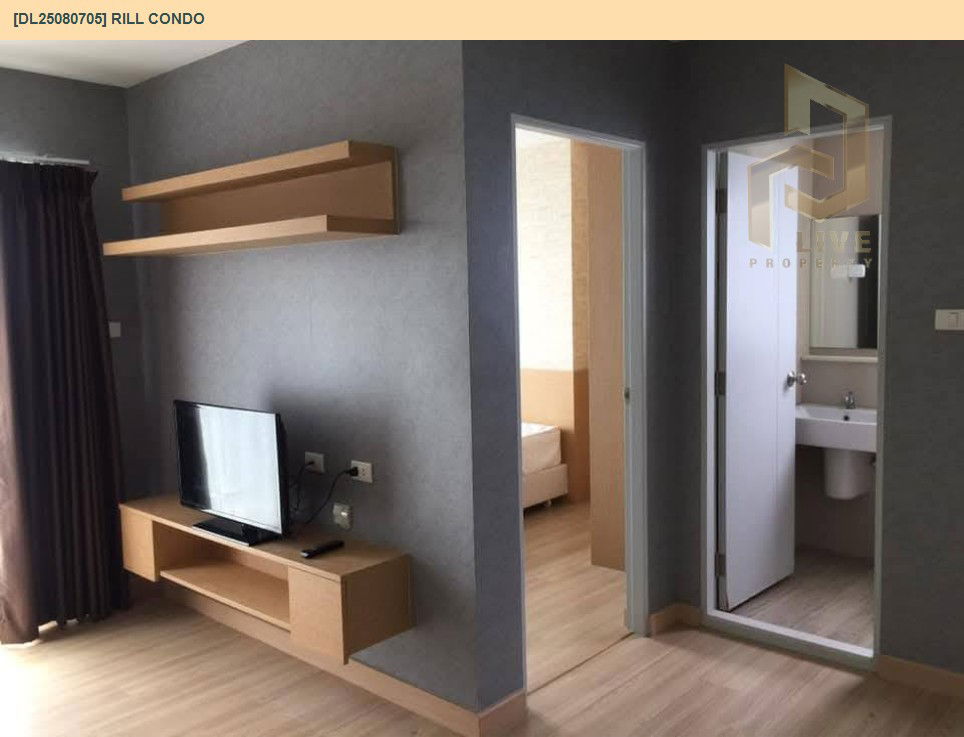 picture DL25080705 Condo for rent, Rill Condo near BTS หลักหก, ready to move in, call urgently 0656133286 LineID @534wlwof - 2/6