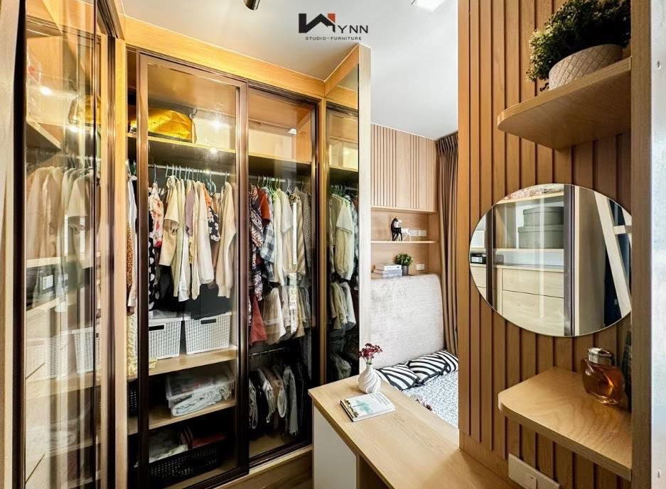 picture TA7739📲LineOA @556ryccg🚄1 Bedroom 35sqm Floor19 Life Ladprao Valley Fully furnished near skytrain Ha Yaek Lat Phrao - 9/9