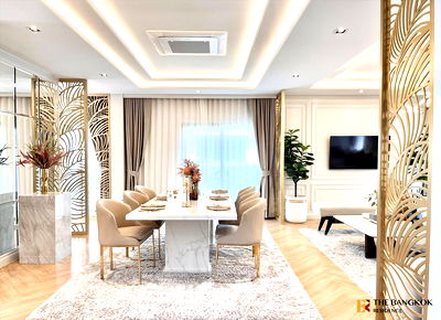 บ้านเดี่ยวให้เช่า : The City Bangna 💫Fully Furnished in Modern Luxury Style✨ Near Mega Bangna