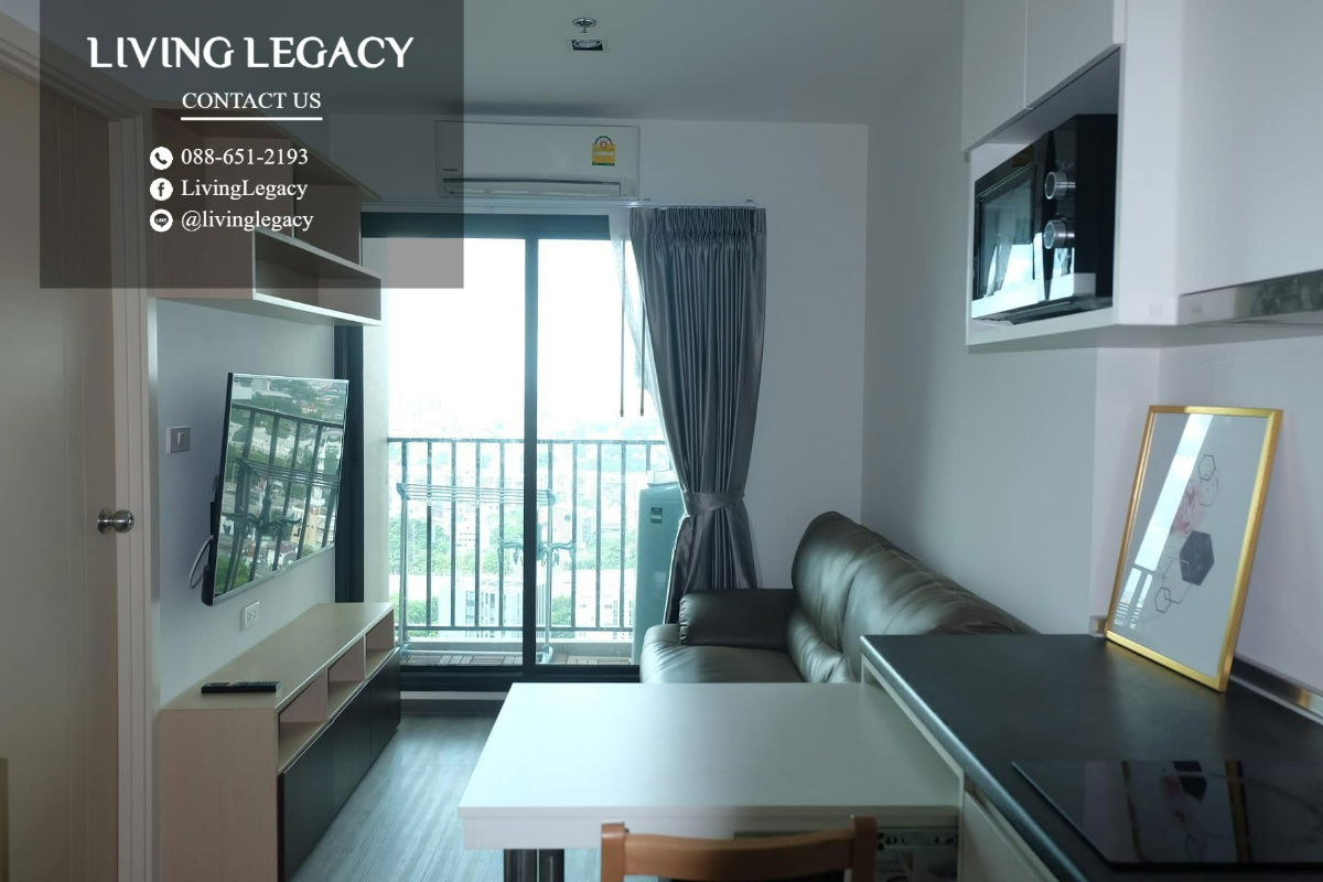 รูป SIEC3L ให้เช่าคอนโด Rich Park @ Triple Station 29 ตร.ม. ชั้น 29 line id : @livinglegacy - รูปที่ 5/12