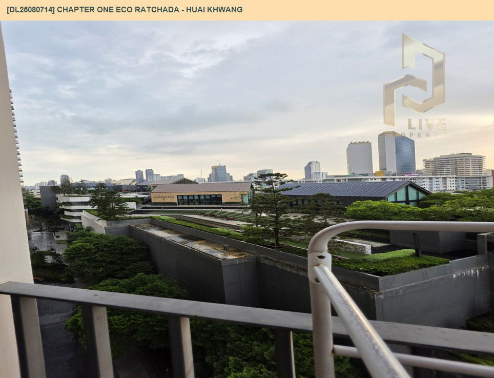 รูป DL25080714 ให้เช่าคอนโด แชปเตอร์ วัน อีโค รัชดา - ห้วยขวาง (Chapter One Eco Ratchada - Huai Khwang ) ใกล้ MRT ห้วยขวาง พร้อมเข้าอยู่ โทรด่วน 0638692663 LineID @655ebbvc - รูปที่ 7/11