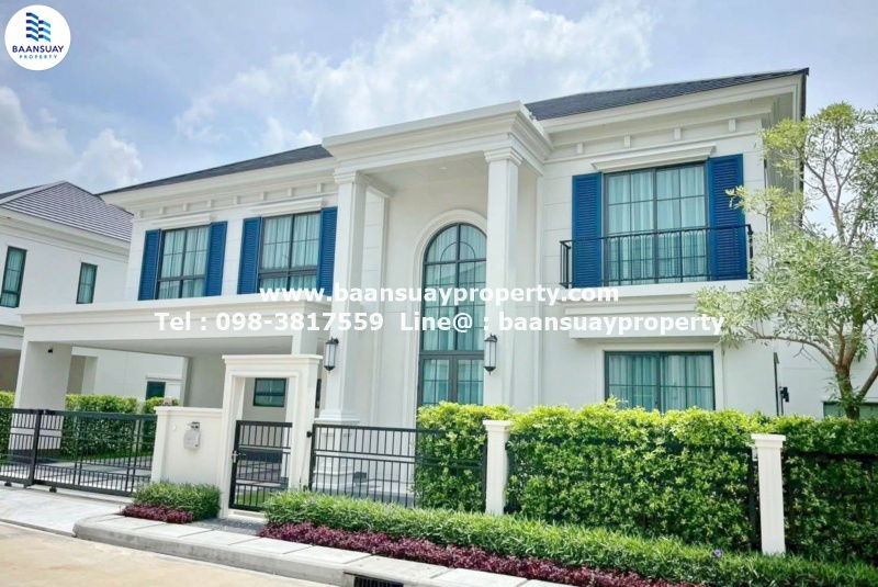 รูป ให้เช่า บ้านเดี่ยว 2 ชั้น เศรษฐสิริ บางนา กม.10 Setthasiri Bangna KM.10  พร้อมเข้าอยู่ - รูปที่ 1/23