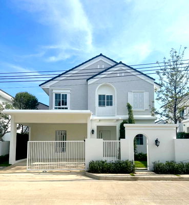 Houses for rent : 💥CP-8585💥Single-family house for rent, Chaiyapruek Bangna km 15  👉 Add Line @rentbkk