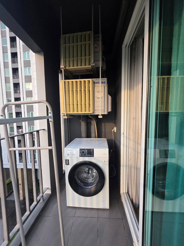 picture 🟢For Rent🟢Chapter One Eco Ratchada - Huai Khwang, beautiful room, fully furnished 📱ADD LINE @nathong97 (Reply ⚡ 24 Hr) P1073 - 4/13