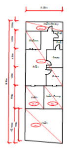 รูป บ้านเดี่ยว เนื้อที่ทั้งหมด 212 ตารางเมตร 214/46 โครงการหมู่บ้านนิตตาโฮม ตำบลสระแก้ว อำเภอเมืองสระแก้ว สระแก้ว ราคา 1,650,000 บาท - รูปที่ 7/9
