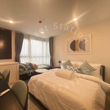 💥 Beautiful room for sale, city view, prime location, XT Huaikhwang 🚇✨