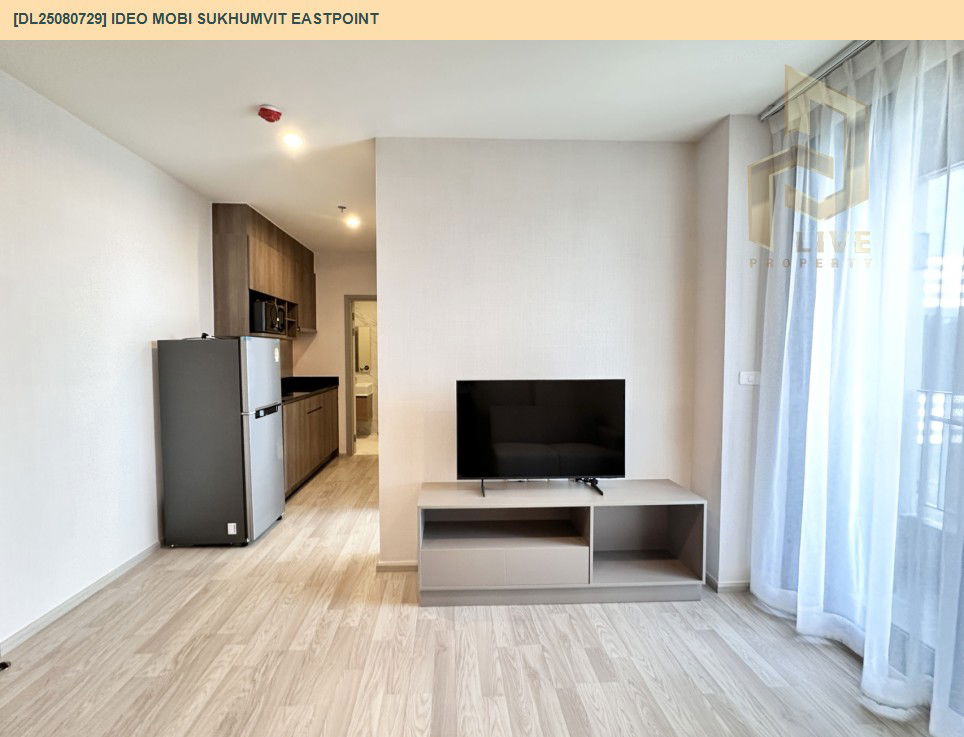 picture DL25080729 Condo for rent, IDEO Mobi Sukhumvit Eastpoint near BTS Bang Na, ready to move in, call urgently 0656133286 LineID @534wlwof - 5/15