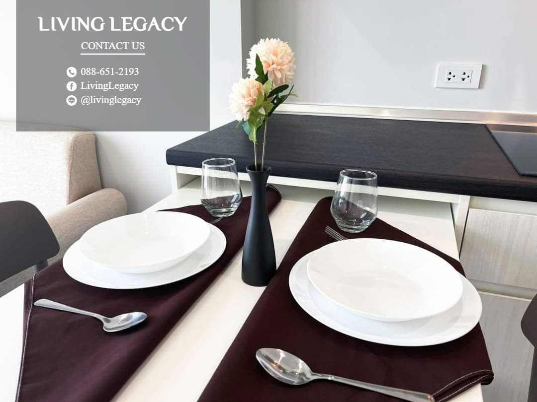 picture LSIRLXLB Condo For Rent Rich Park @ Triple Station 28.6 Sq.M. Floor 37 line id : @livinglegacy - 5/5