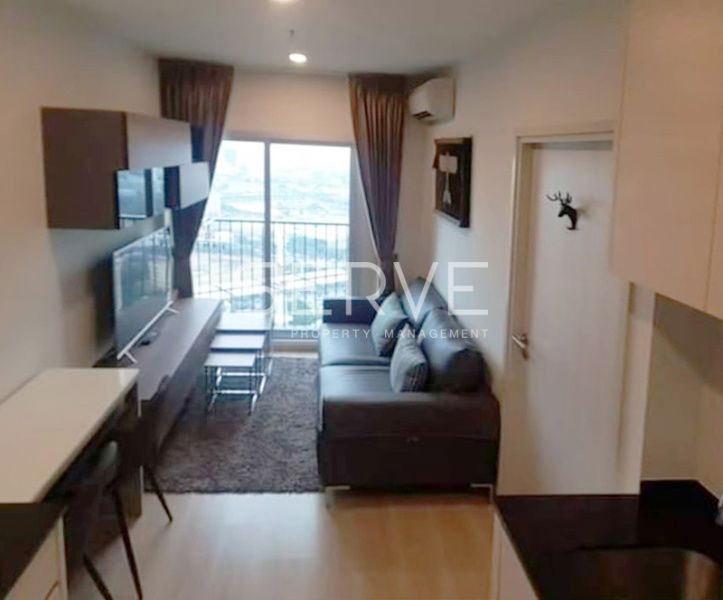 picture 1 Bed Nice Room & Nice View Super High Fl 35+ Good Location MRT Thailand Cultural Centre 80 m.@ Noble Revolve Ratchada - 5/5