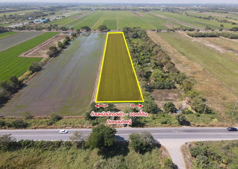 picture Location: Along Thanyaburi–Wang Noi Road, Khlong Luang District, Pathum Thani Province Land Area: 8 rai, 3 ngan, 22 square wah - 3/13