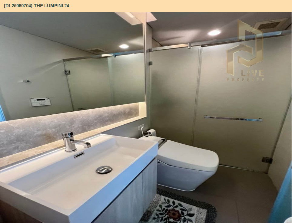 picture DL25080704 Condo for rent, The Lumpini 24 near BTS Phrom Phong, ready to move in, call urgently 0656133286 LineID @655ebbvc - 7/8