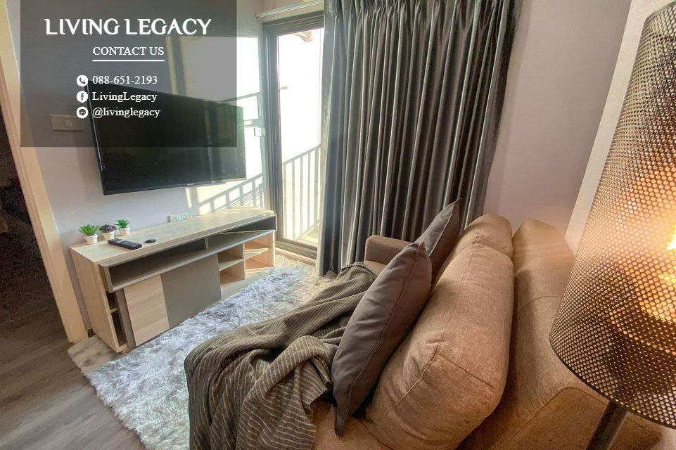 picture LW68XAZ4 Condo For Rent Rich Park @ Triple Station 29 Sq.M. Floor 30 line id : @livinglegacy - 7/9