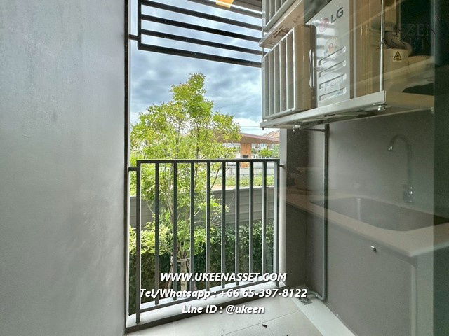 รูป  คอนโดให้เช่า DCondo Sense บางแสน (โครงการใหม่ล่าสุดใจกลางบางแสน) 25 ตร.ม. ชั้น 1-8 , 10,000 บาท/เดือน เฟอร์พร้อมอยู่  - รูปที่ 8/9