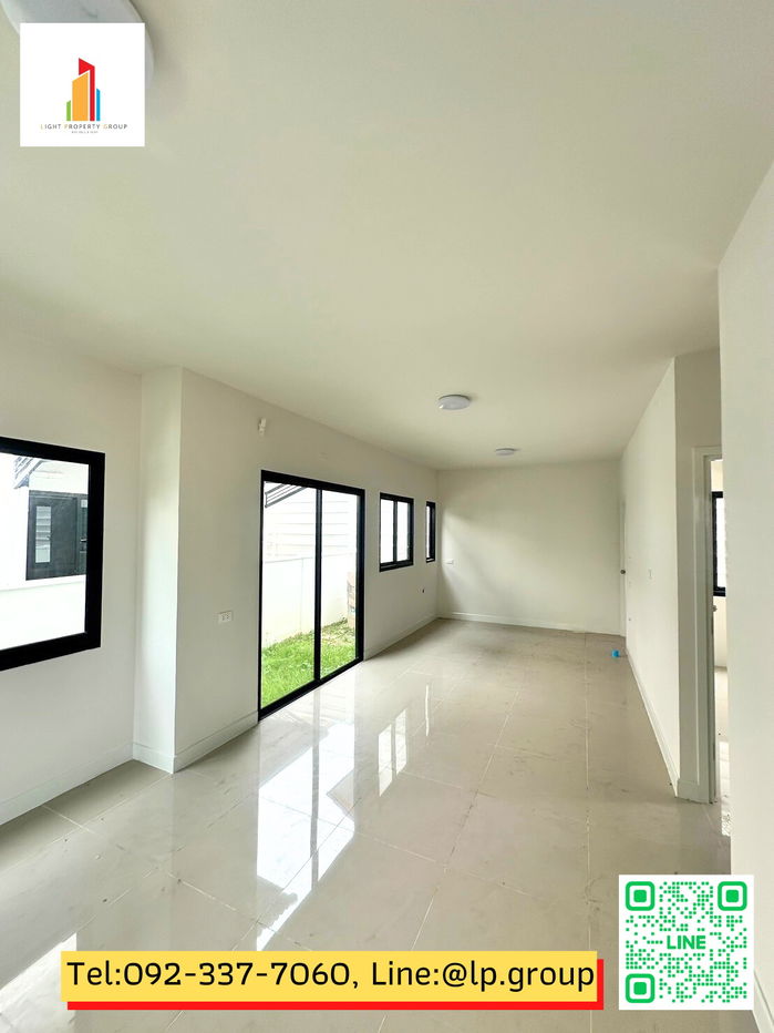 picture House for Rent – Brand New, Ready to Move In  "Baanfah Greenery NeOla House Wongwaen - Lam luk ka Klong 7" Close to Klong 7 Road and Lam Luk Ka Road. - 6/18