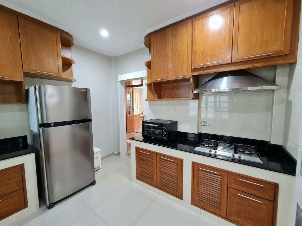 picture Single house for rent in Manthana Srinakarin Village 💛 Fully furnished. Interested? Line ID: @951qfbfi - 6/13