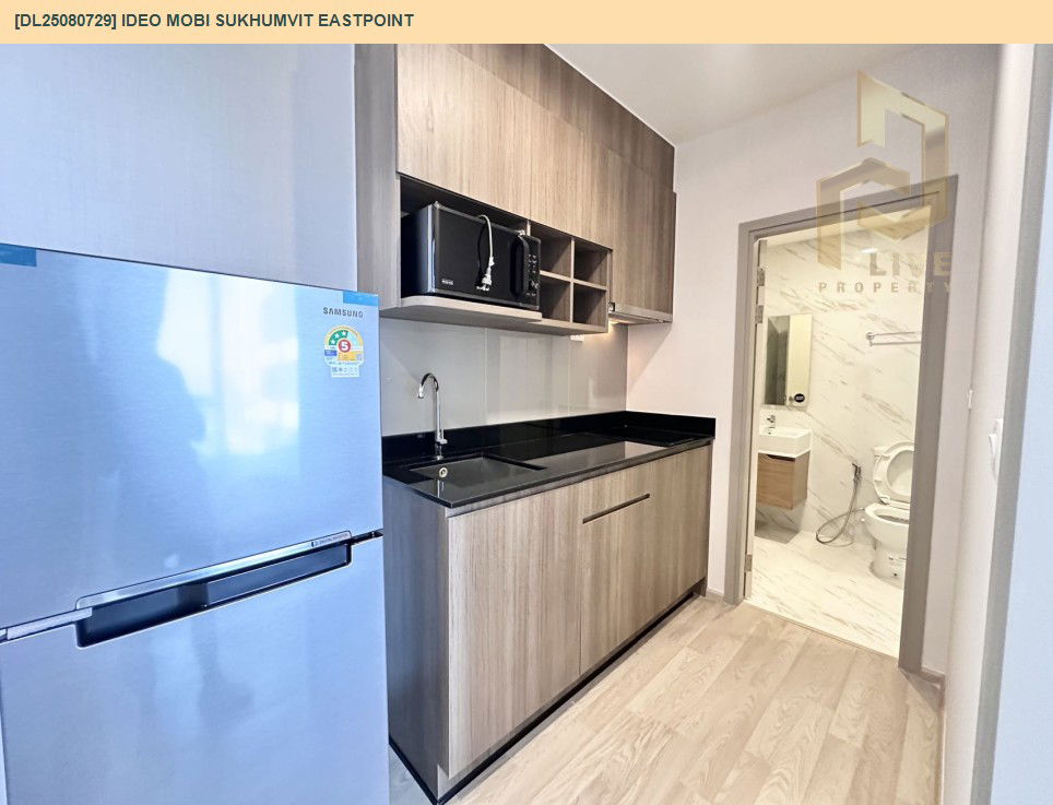 picture DL25080729 Condo for rent, IDEO Mobi Sukhumvit Eastpoint near BTS Bang Na, ready to move in, call urgently 0656133286 LineID @534wlwof - 13/15