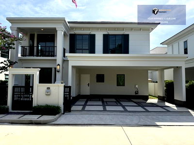 บ้านเดี่ยวให้เช่า : Setthasiri Bangna KM.10 | บ้านเดี่ยว 2 ชั้น พร้อมเข้าอยู่ #2025082211483
