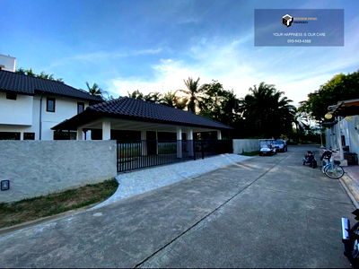 Houses for sale Bangkok : Beverly Hills Chaengwattana | House with land, fully furnished, ready to move in, real teak wood throughout the house #2025082211485