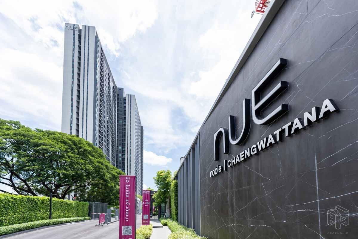 picture WS2544 [Rent] Nue Noble Chaengwattana 📌 MRT Muang Thong Thani Station 💵 Rental price 25,000 baht/month - 12/25