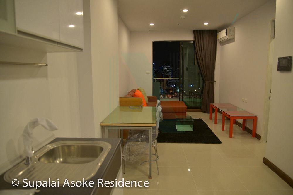 รูป ขายคอนโด ศุภาลัย พรีเมียร์ แอท อโศก อาคาร  ชั้น 28 1 ห้องนอน ขนาด 50 ตรม ใกล้ MRT เพชรบุรี 150 เมตร - รูปที่ 4/8
