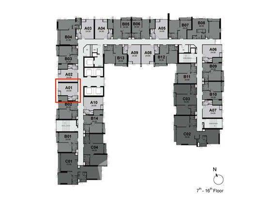 รูป คอนโด สตูดิโอ ที่ ริทึ่ม สุขุมวิท 36-38 ใกล้ BTS ทองหล่อ (ID 437649) - รูปที่ 7/7