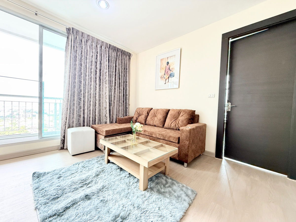 picture Ready to move in⚡️"𝐑𝐡𝐲𝐭𝐡𝐦 𝐑𝐚𝐭𝐜𝐡𝐚𝐝𝐚" 2 Bedroom 2 Bathroom  73 Sq.m. Floor 25 Near : MRT-Ratchada  - 10/21