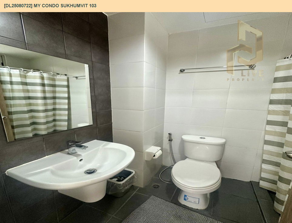 รูป DL25080722 ให้เช่าคอนโด มาย คอนโด สุขุมวิท 103 (My Condo Sukhumvit 103) ใกล้ BTS อุดมสุข พร้อมเข้าอยู่ โทรด่วน 0638692663 LineID @534wlwof - รูปที่ 8/12