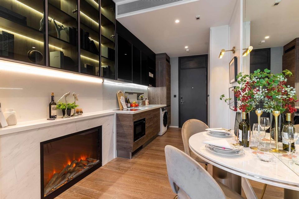 picture For Rent - MUNIQ Langsuan , Super Luxury 1 bedroom 1 bathroom Ready to move in - 4/12