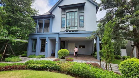 ให้เช่า สราญสิริ พระราม 2 ซอยวัดยายร่ม ใกล้โรงเรียนรุ่งอรุณ บ้านเดี่ยว2ชั้น 4 ห้องนอน 3 ห้องน้ำ ต่อเติม 1 ห้องแม่บ้าน พร้อมอยู่