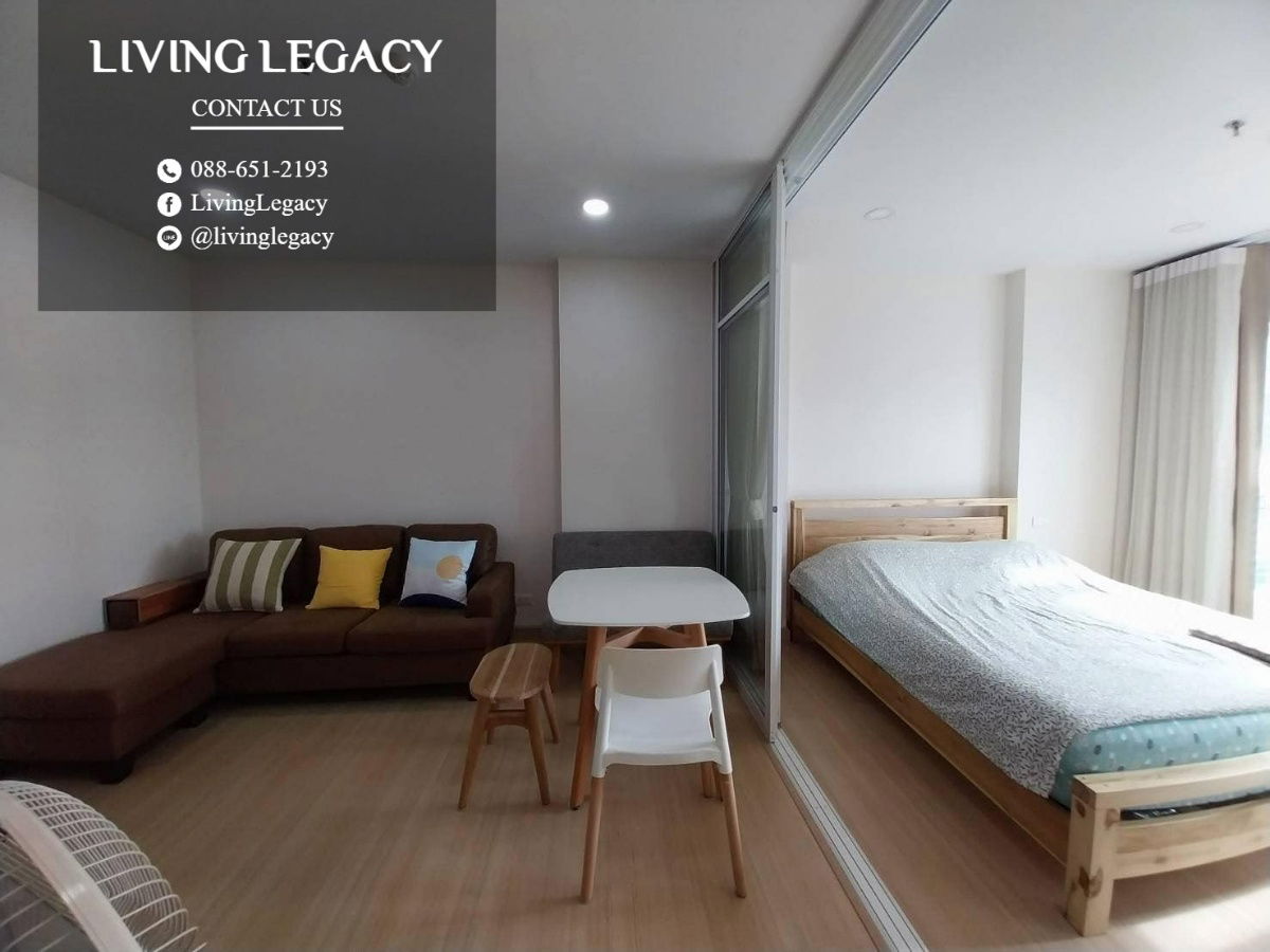 รูป LSBZLTTU ให้เช่าคอนโด Supalai Veranda Ramkhamhaeng 34 ตร.ม. ชั้น 7 ตึก A line id : @livinglegacy - รูปที่ 2/10