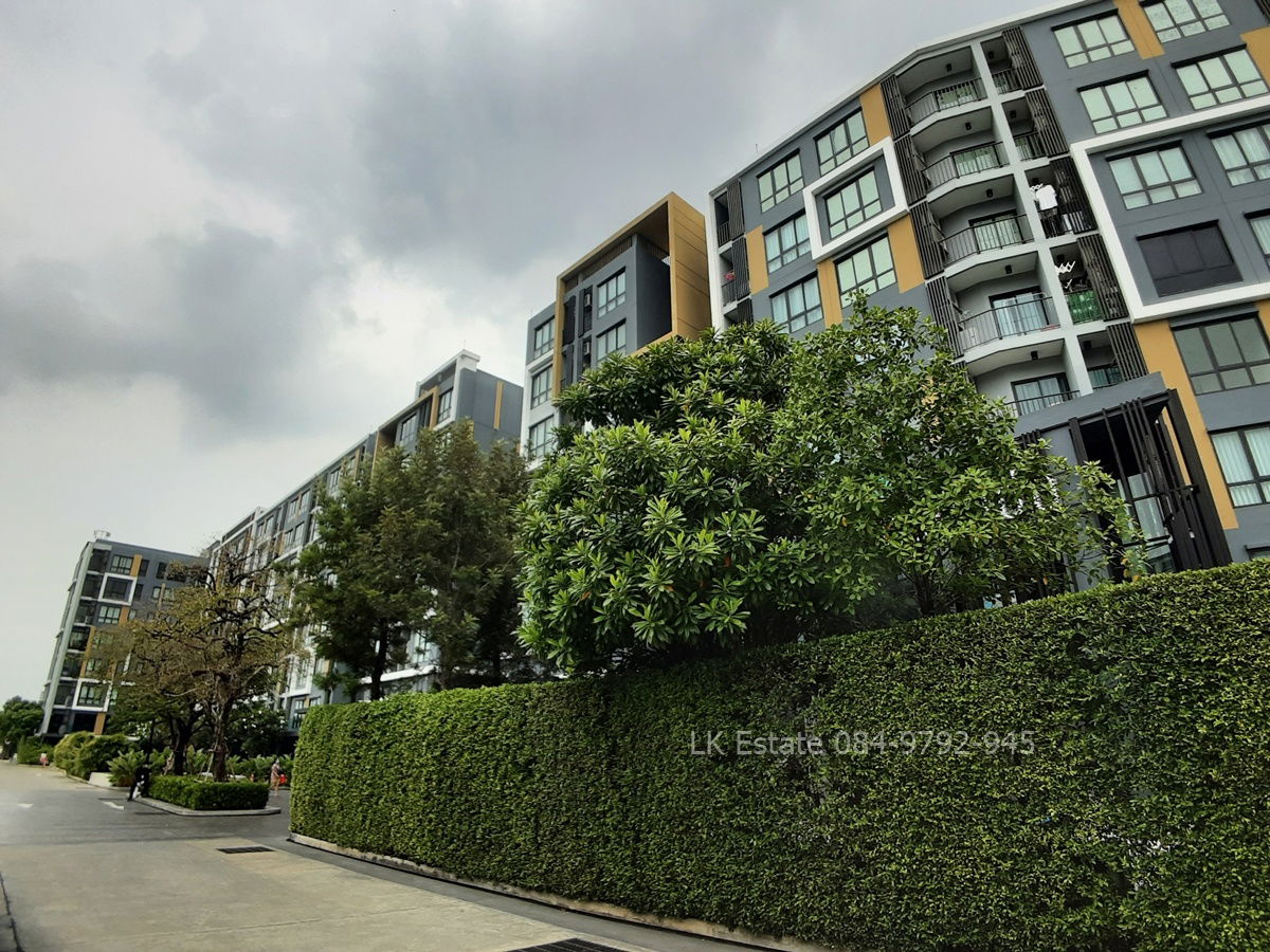 picture For Rent: ICondo Serithai Green Space, Pool view, resort style located near NIDA - 15/15
