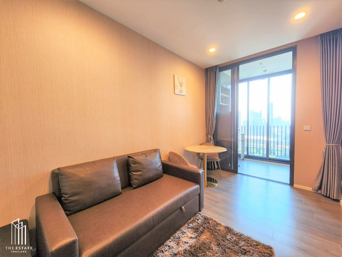 รูป Condo for RENT *Whizdom Essence ชั้น 20up ทิศใต้ วิวเมืองและโค้งน้ำเจ้าพระยา เฟอร์ครบ @20,000 Baht - รูปที่ 3/7