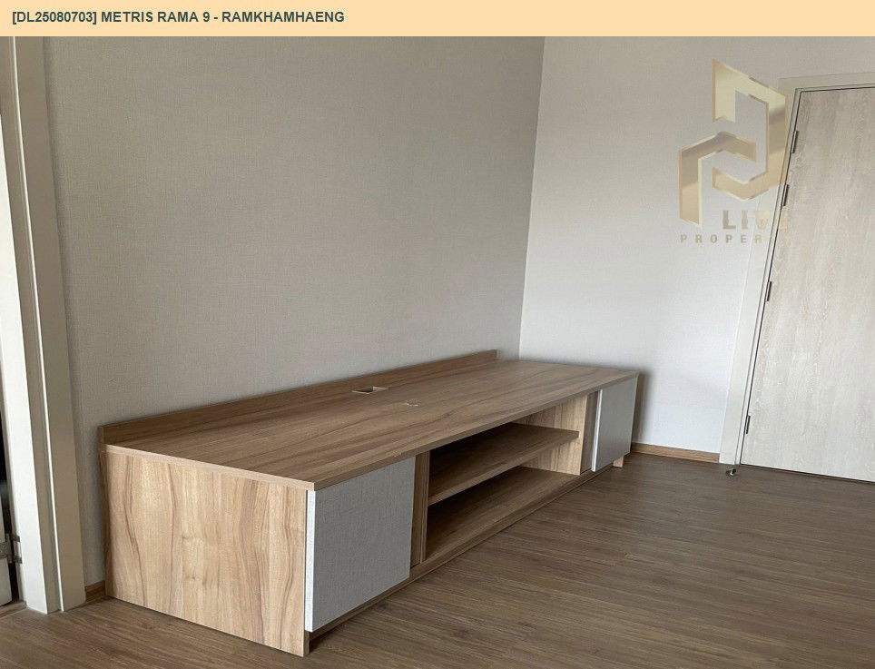 picture DL25080703 Condo for rent, Metris Rama 9 - Ramkhamhaeng near Airport Rail Link Ramkhamhaeng, ready to move in, call urgently 0656133286 LineID @534wlwof - 5/11